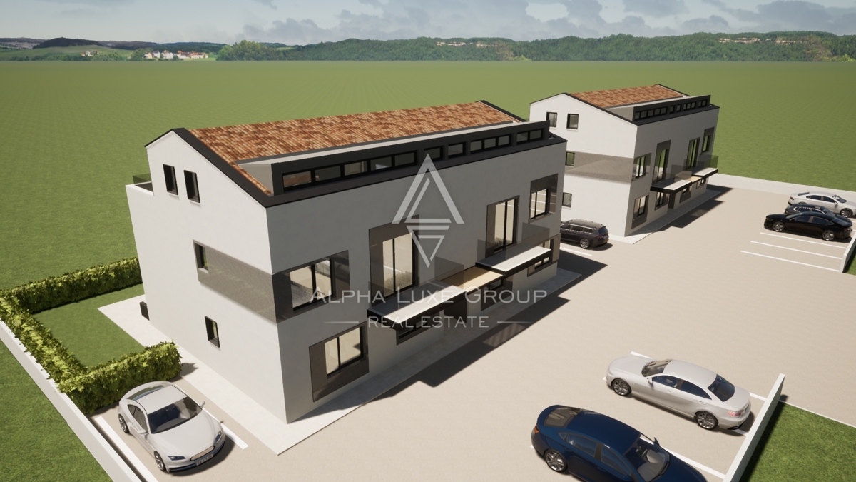 Poreč, Istra – Sodobno penthouse stanovanje z razgledom