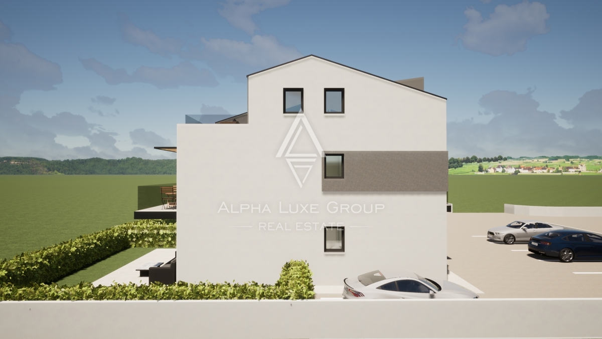Poreč, Istra – Sodobno penthouse stanovanje z razgledom