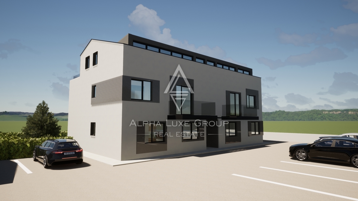 Poreč, Istra – Sodobno penthouse stanovanje z razgledom