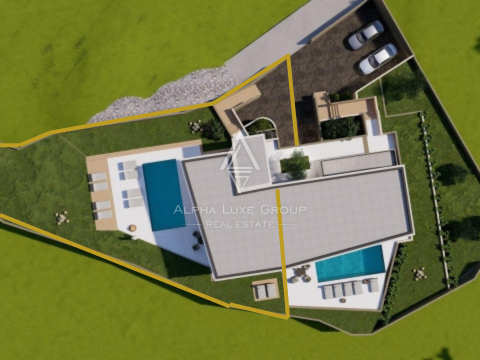 Rovinj, Istra – Elegantna vila z bazenom in garažo blizu