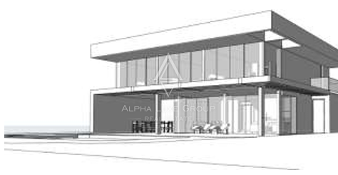Skitača, Istra: Zazidljivo zemljišče s projektom vile