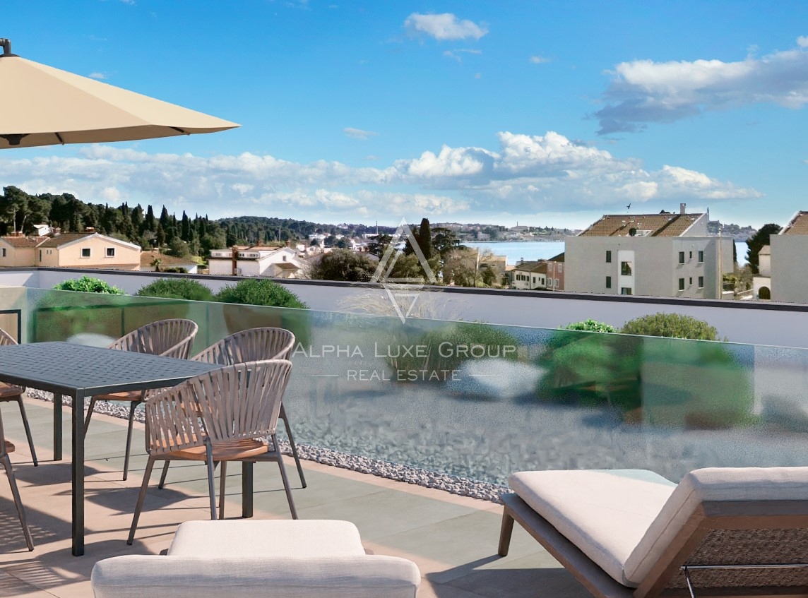 Rovinj, Istra: Nov luksuzen apartma naprodaj