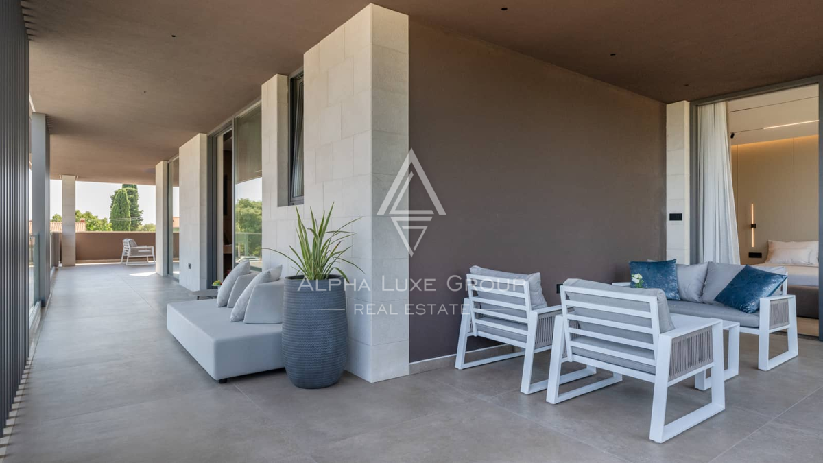 Istra, Krnica: Moderna vila s panoramo morja