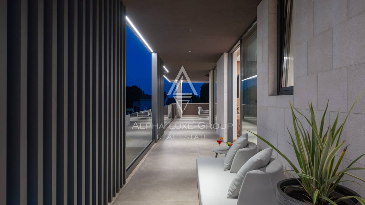 Istra, Krnica: Moderna vila s panoramo morja