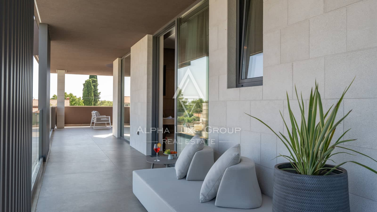 Istra, Krnica: Moderna vila s panoramo morja