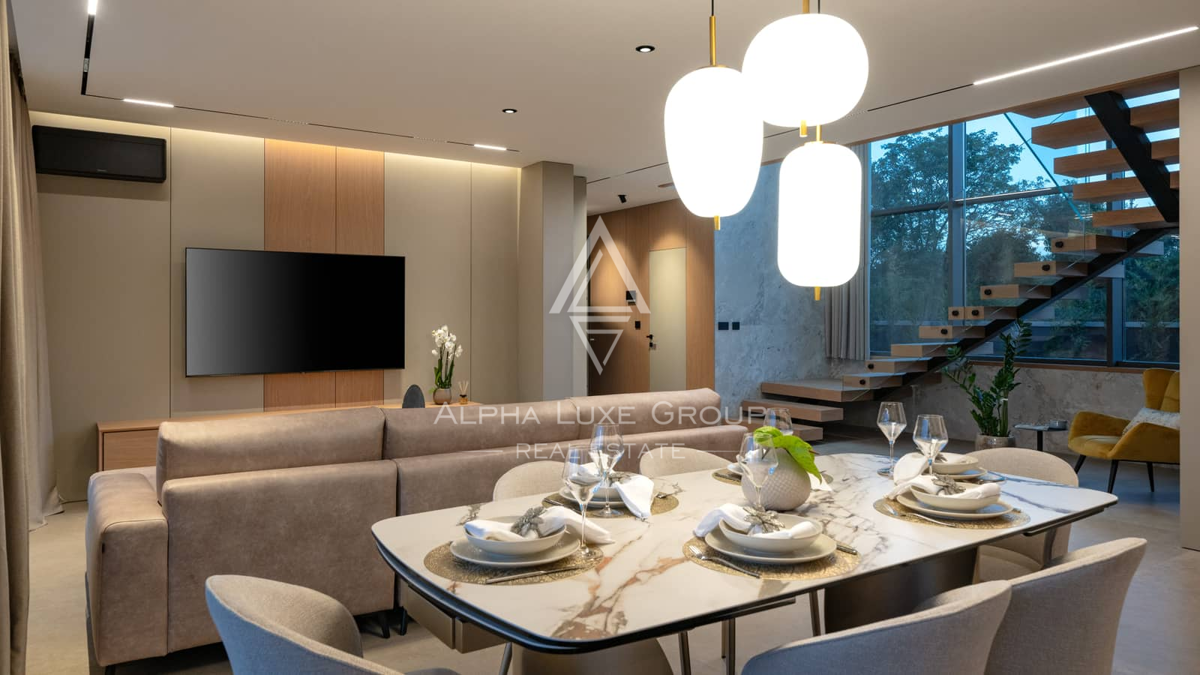 Istra, Krnica: Moderna vila s panoramo morja