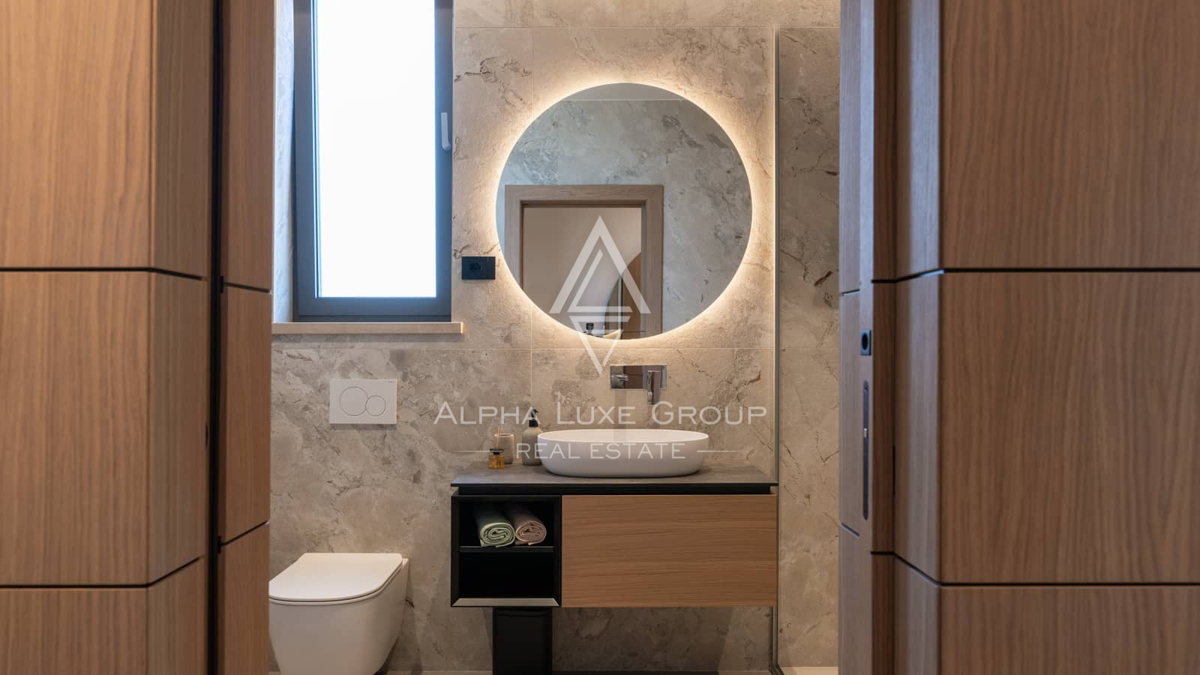 Istra, Krnica: Moderna vila s panoramo morja