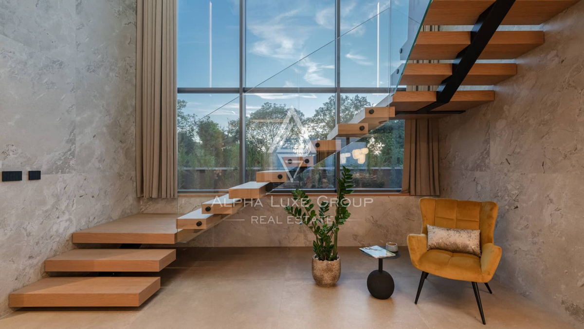 Istra, Krnica: Moderna vila s panoramo morja