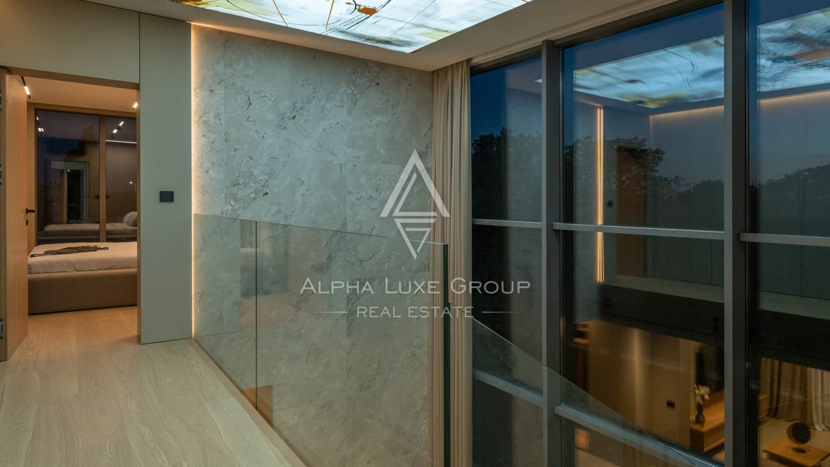 Istra, Krnica: Moderna vila s panoramo morja