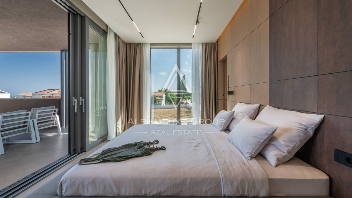 Istra, Krnica: Moderna vila s panoramo morja