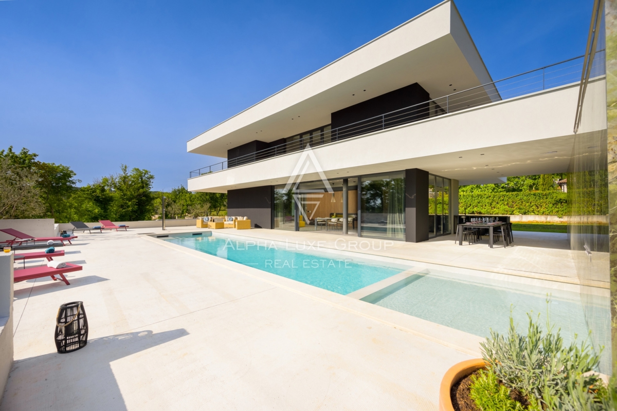 Istra, Grožnjan: Razkošna vila z bazenom