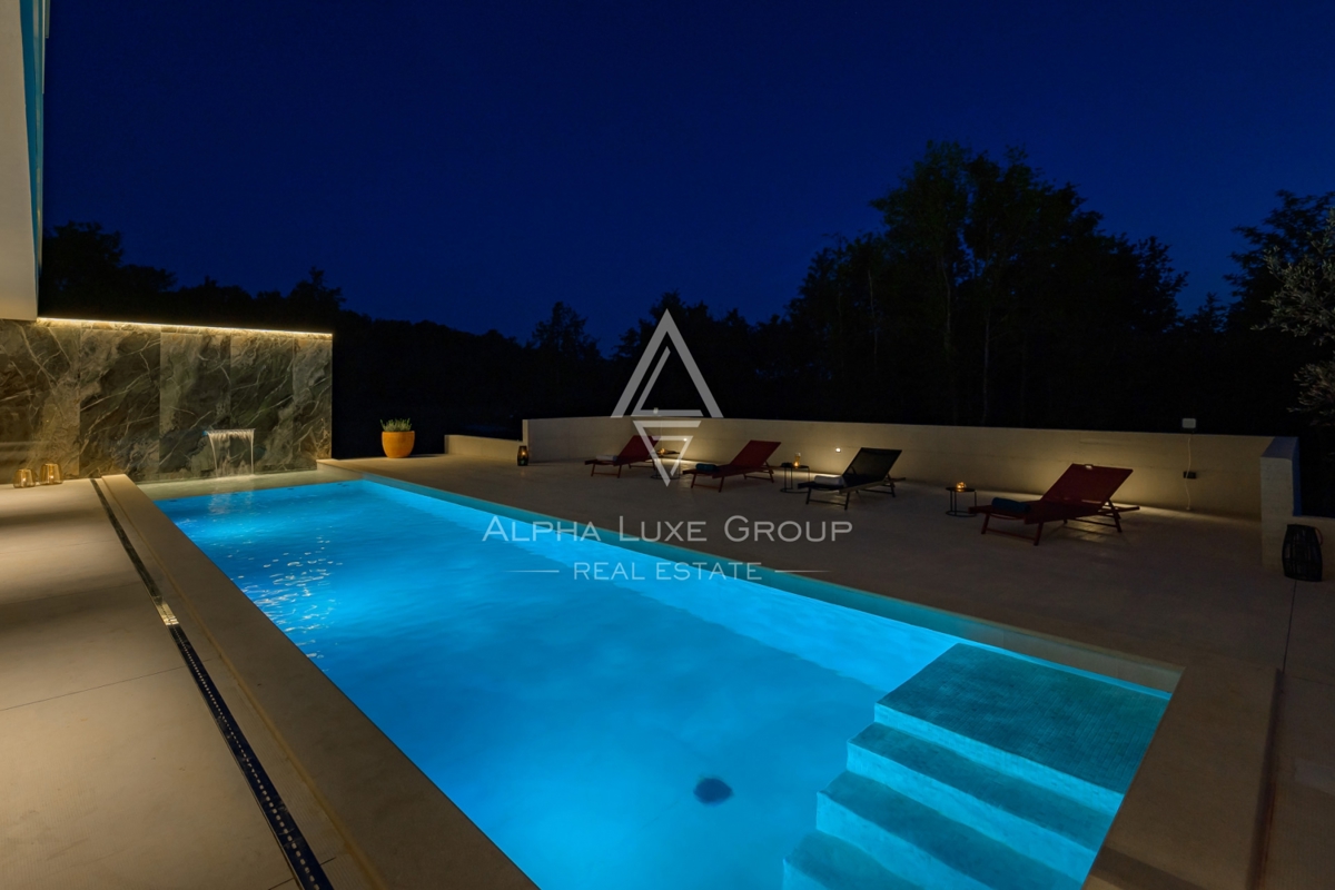 Istra, Grožnjan: Razkošna vila z bazenom