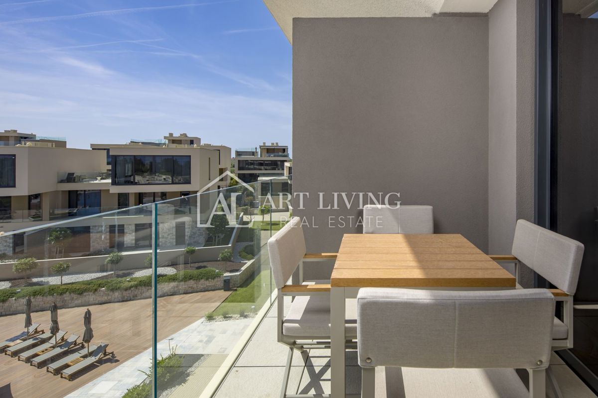 Istra, Umag, Crveni Vrh - Čudovito luksuzno enosobno stanovanje v ekskluzivnem letovišču