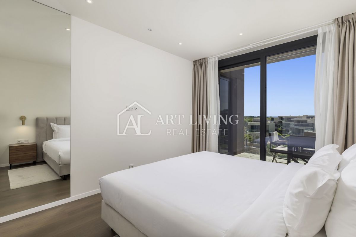 Istra, Umag, Crveni Vrh - Čudovito luksuzno enosobno stanovanje v ekskluzivnem letovišču