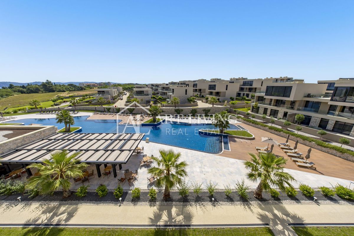 Istra, Umag, Crveni Vrh - Čudovito luksuzno enosobno stanovanje v ekskluzivnem letovišču