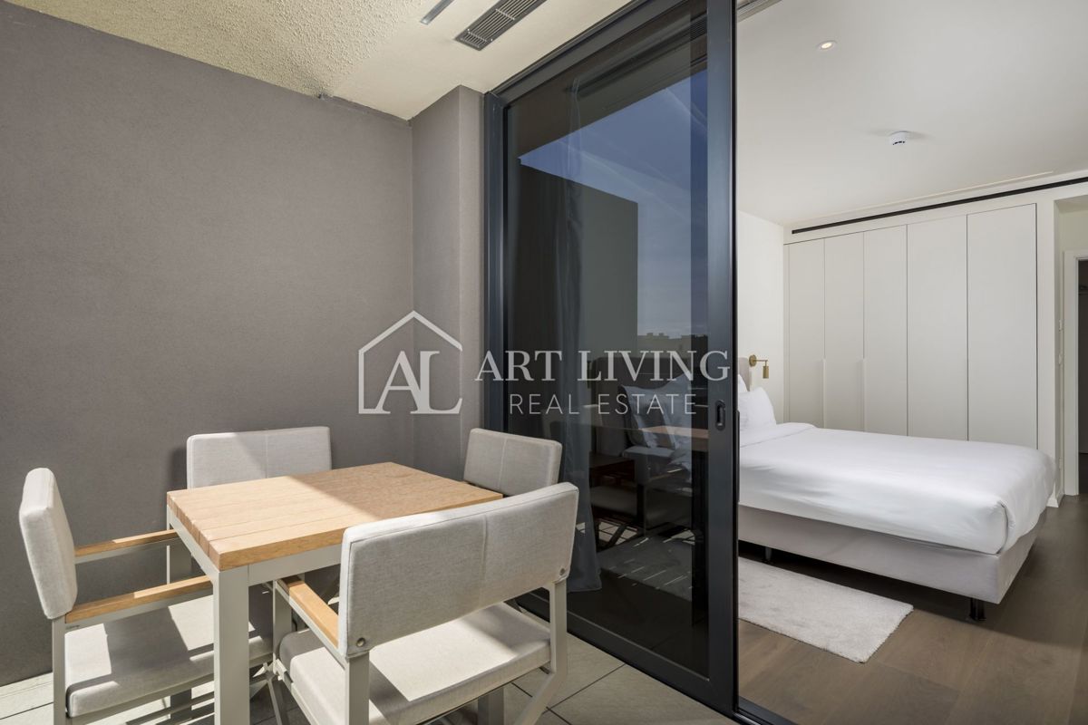 Istra, Umag, Crveni Vrh - Čudovito luksuzno enosobno stanovanje v ekskluzivnem letovišču