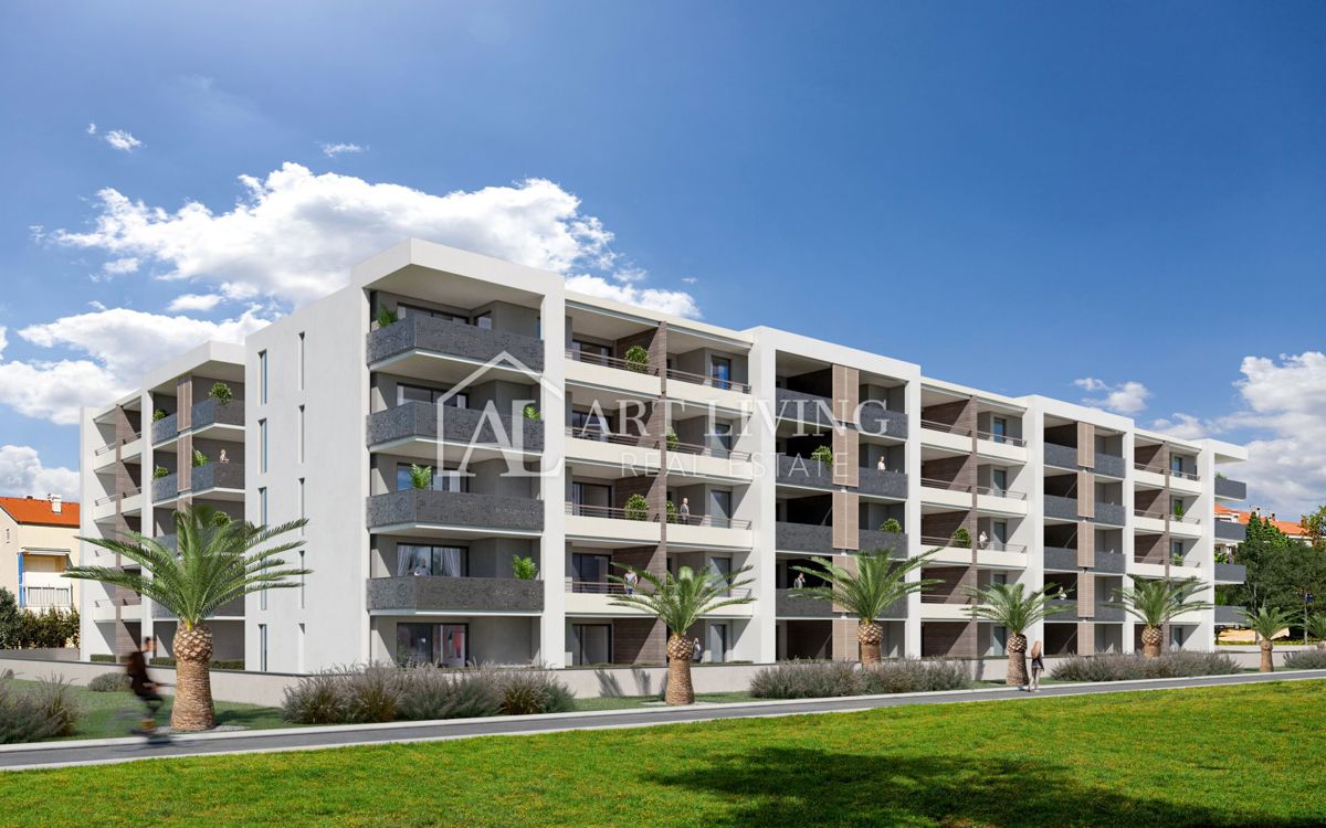 Istra, Umag - luksuzno dvosobno stanovanje, 200 m od morja - NOVOGRADNJA