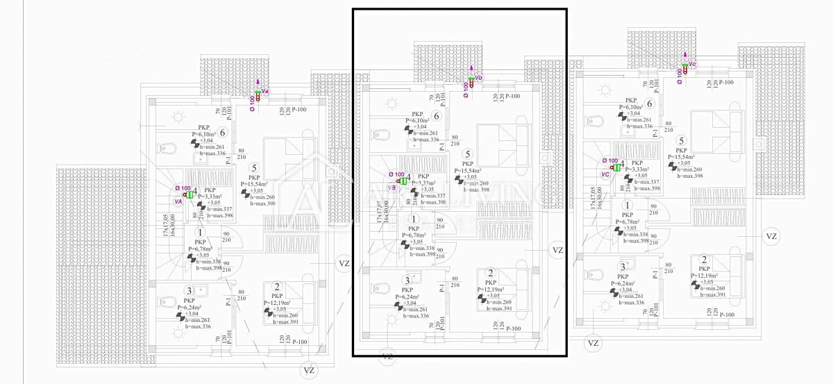 Istra, Umag, okolica – NOVOGRADNJA – Čudovita vrstna hiša na atraktivni lokaciji