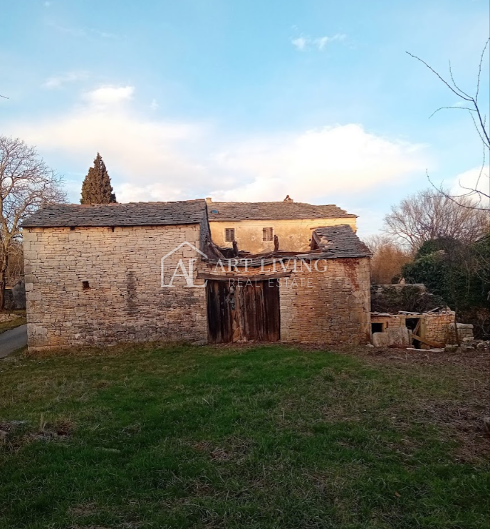 Istra, Grožnjan, okolica - 2 avtentični istrski hiši za prenovo - PRILOŽNOST