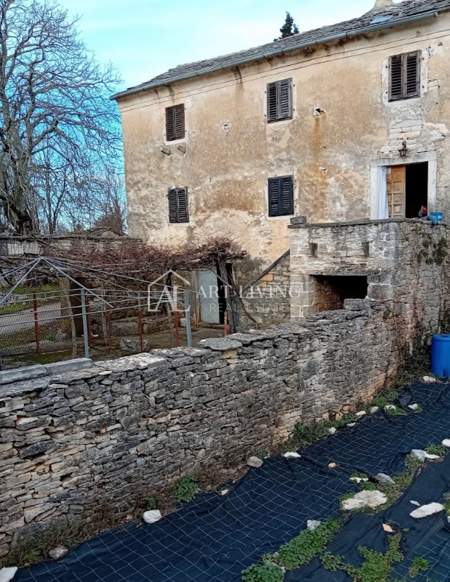 Istra, Grožnjan, okolica - 2 avtentični istrski hiši za prenovo - PRILOŽNOST
