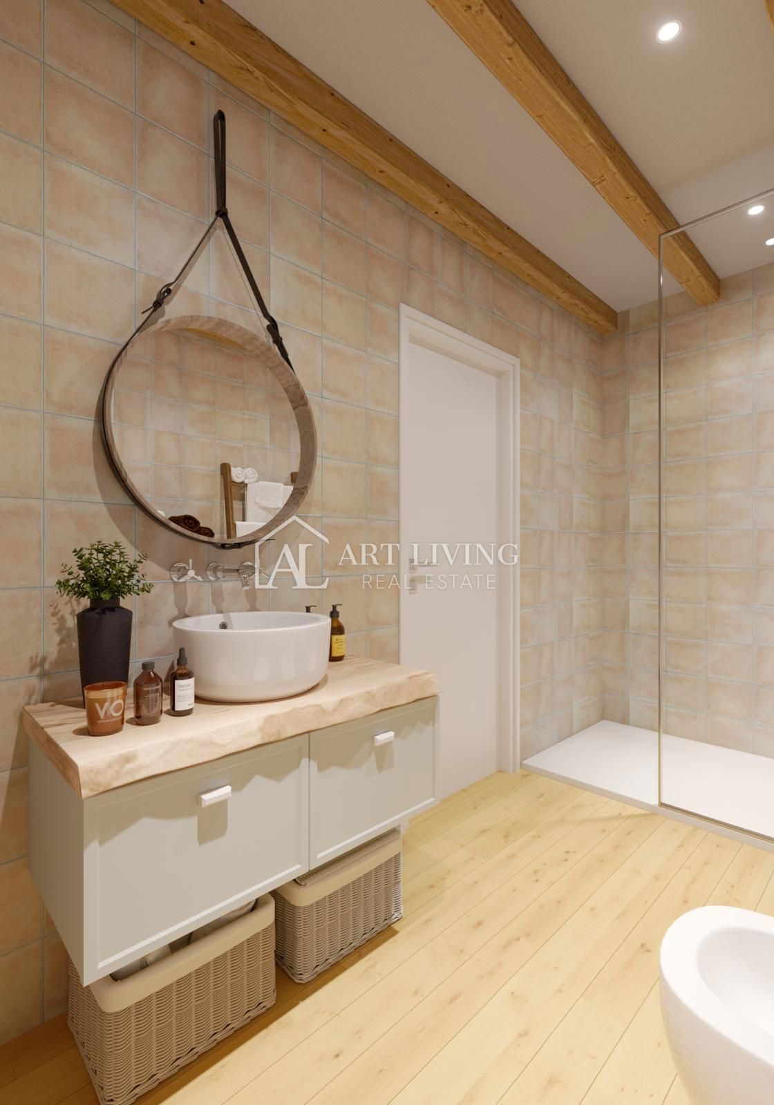 Poreč, okolica – PRILOŽNOST!! Gradbeno zemljišče s projektom in gradbenim dovoljenjem