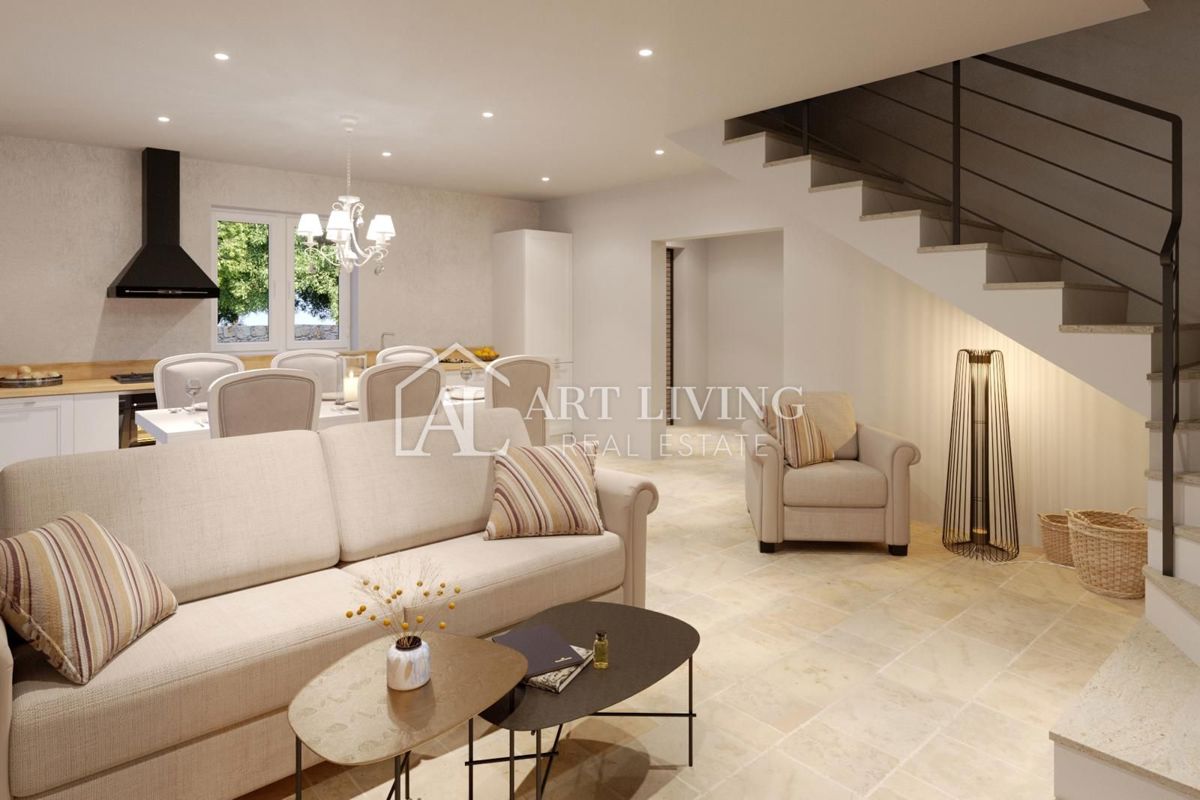 Poreč, okolica – PRILOŽNOST!! Gradbeno zemljišče s projektom in gradbenim dovoljenjem