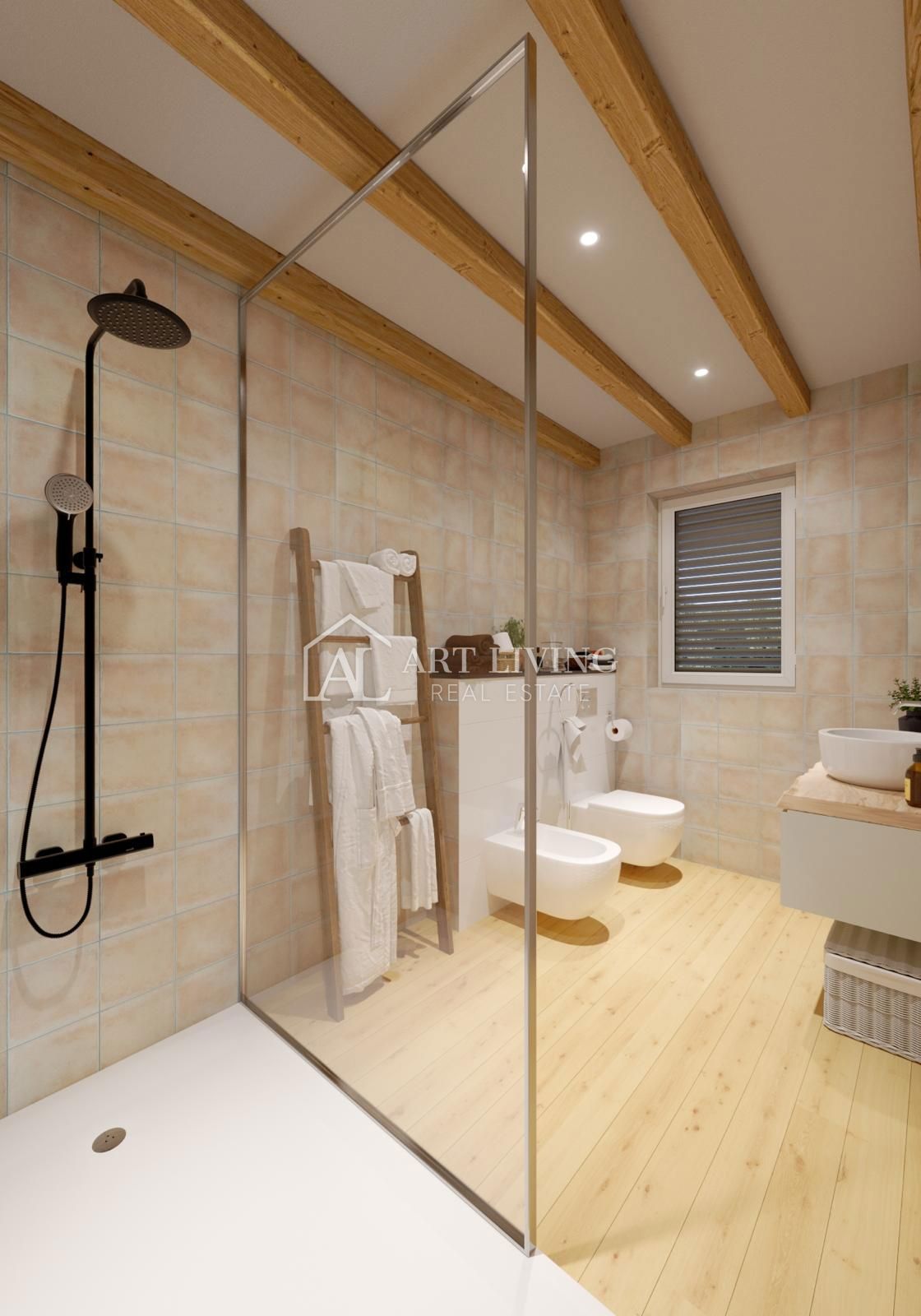 Poreč, okolica – PRILOŽNOST!! Gradbeno zemljišče s projektom in gradbenim dovoljenjem