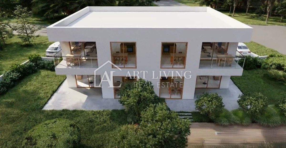 Istra, Umag, okolica - dvosobno stanovanje z velikim vrtom, PRILOŽNOST!!!