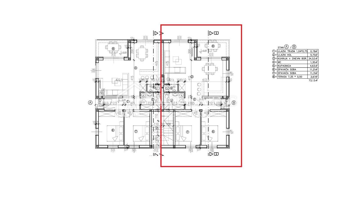 Istra, Umag, okolica - dvosobno stanovanje z velikim vrtom, PRILOŽNOST!!!
