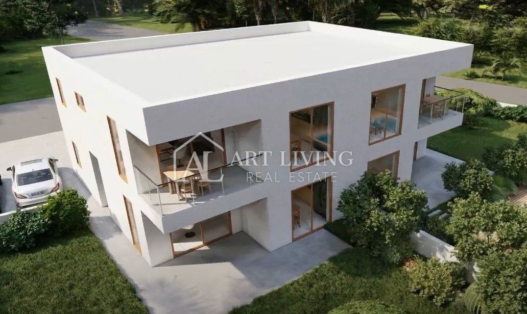 Istra, Umag, okolica - dvosobno stanovanje z velikim vrtom, PRILOŽNOST!!!