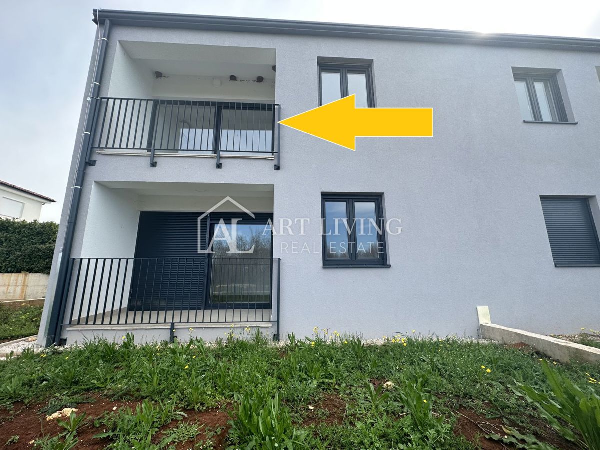 Poreč, okolica - moderno dvosobno stanovanje v prvem nadstropju - NOVOGRADNJA