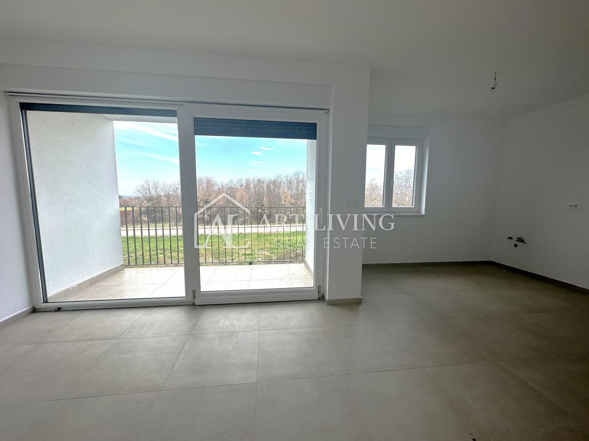 Poreč, okolica - moderno dvosobno stanovanje v prvem nadstropju - NOVOGRADNJA
