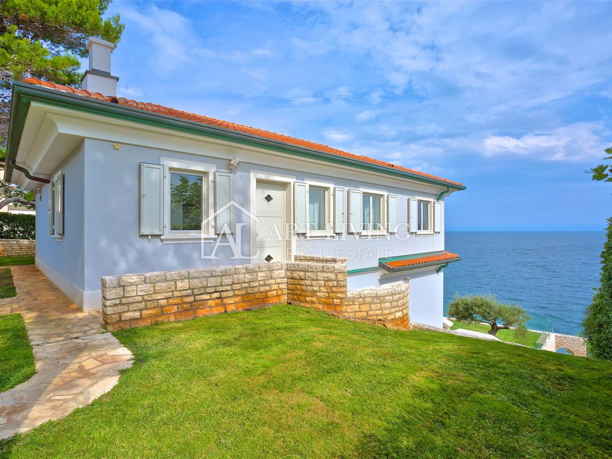 Umag-okolica, luksuzna vila z bazenom in zasebno plažo
