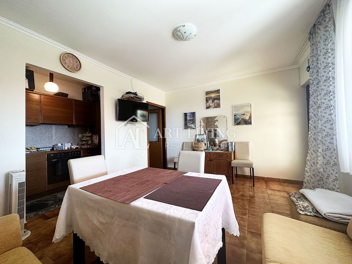 Umag, okolica - Očarljivo stanovanje 41 m², pogled na morje, 100 m od plaže
