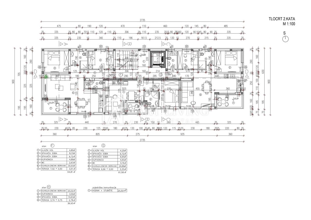 Poreč, okolica - stanovanje v novogradnji v 2. nadstropju - PRILOŽNOST