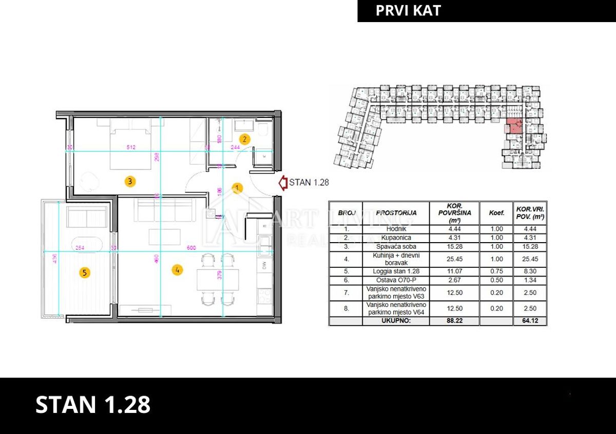 Istra, Umag - atraktivno stanovanje v novogradnji na TOP!!! lokacijo