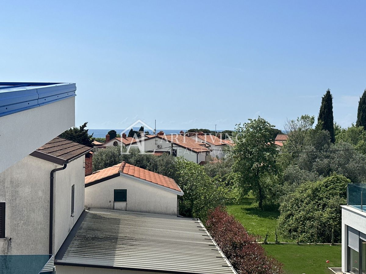 Istra, Umag, okolica - moderno stanovanje v novogradnji na TOP lokaciji s pogledom na morje