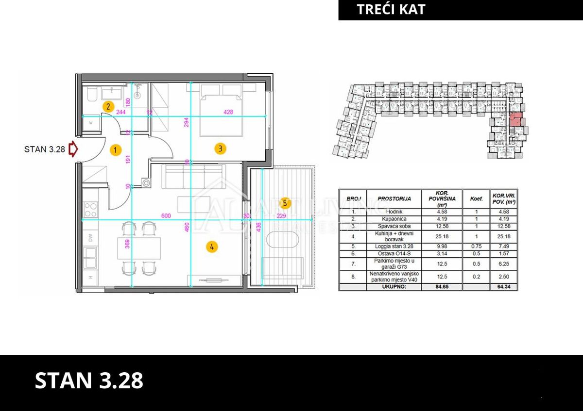 Istra, Umag - PRILOŽNOST - moderno enosobno stanovanje - NOVOGRADNJA