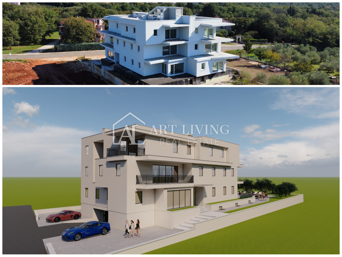 Umag, okolica – sodobno pritlično stanovanje s 3 spalnicami, NOVOGRADNJA