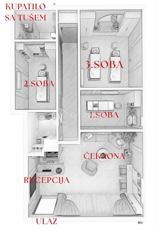 Luksuzno opremljen SPA / Beauty prostor v centru Umaga – Popolnoma opremljen