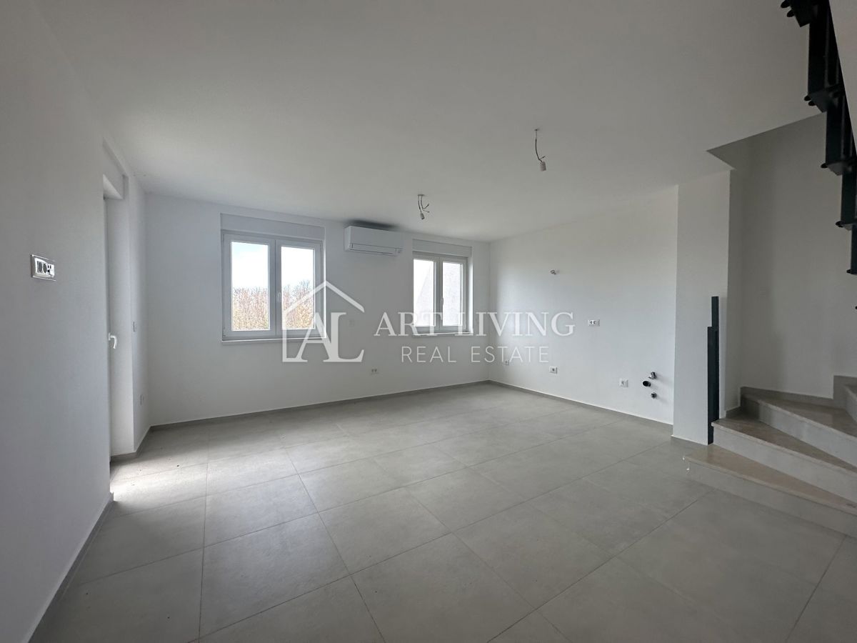Poreč, okolica - dvoetažno trisobno stanovanje, 86,40 m2, NOVOGRADNJA