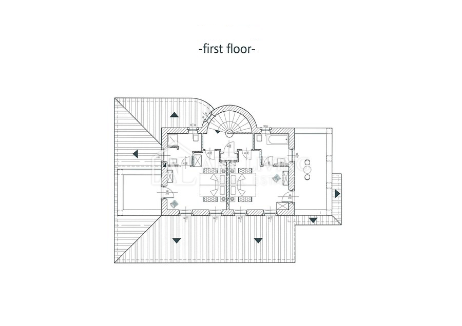 Poreč, okolica - ekskluzivna vila z bazenom v rustikalnem stilu