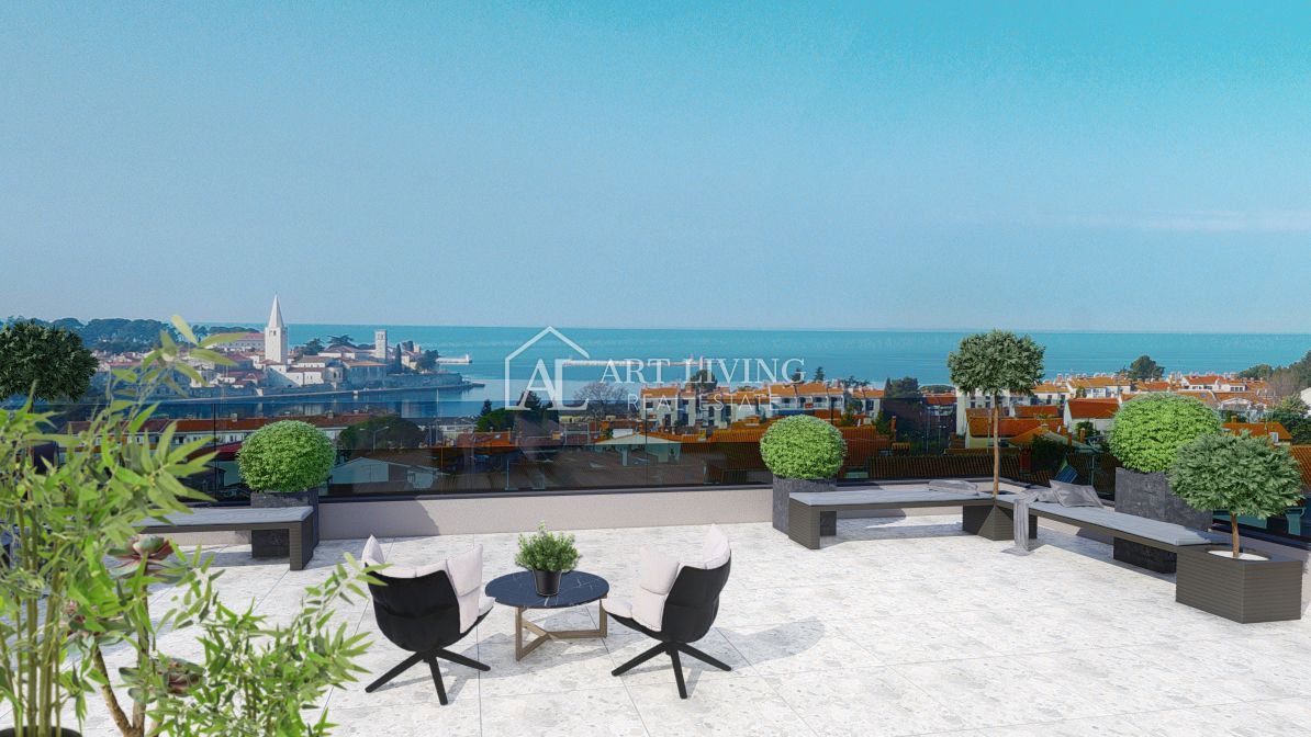 Poreč, Luksuzni penthouse v novogradnji 500 m od morja