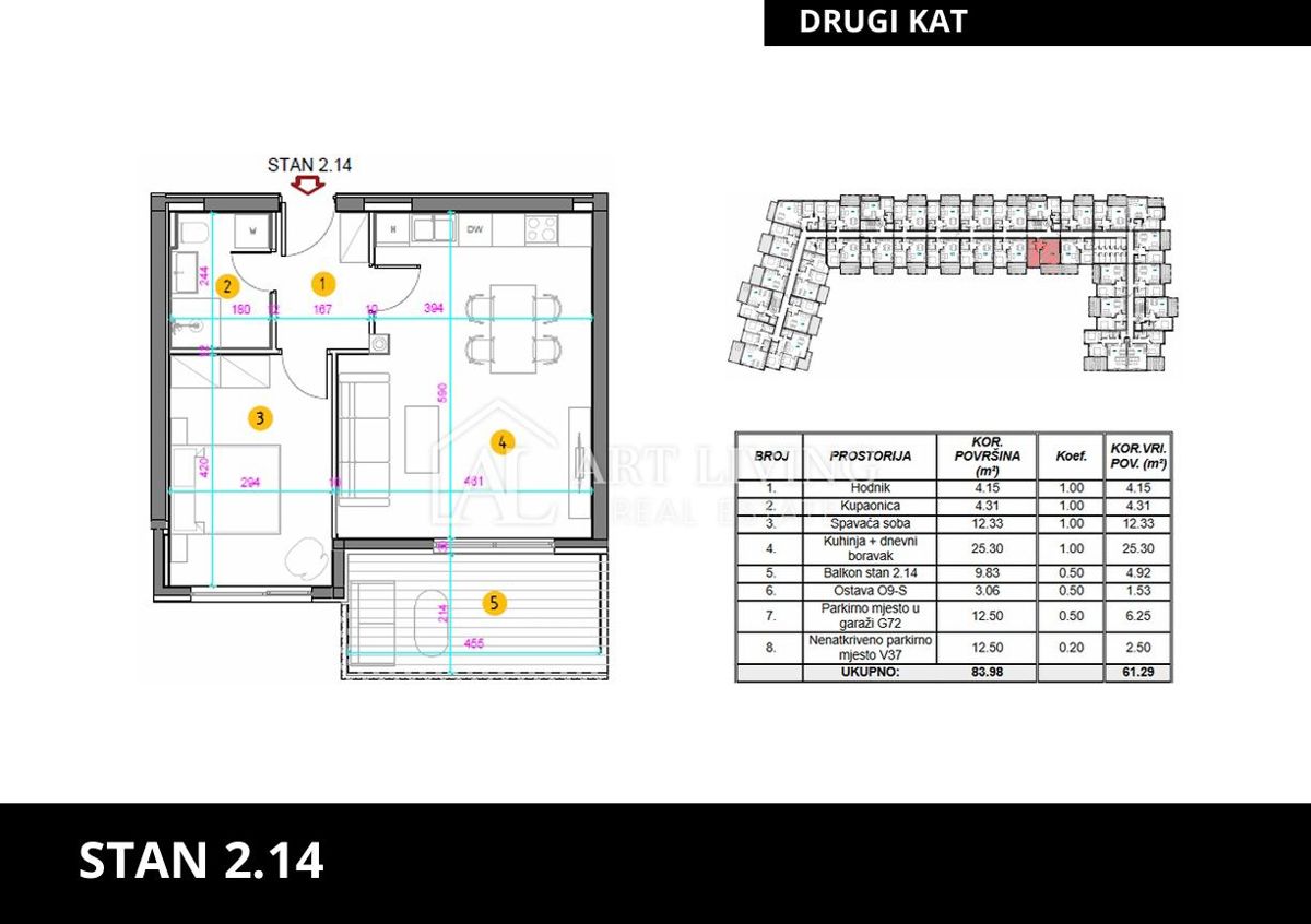 Istra, Umag - enosobno stanovanje v novogradnji na vrhunski lokaciji