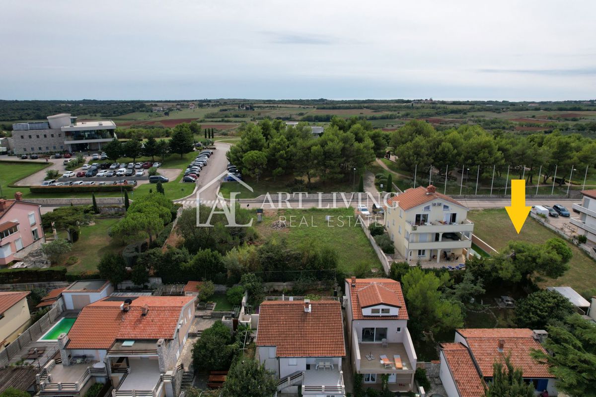 Umag, Crveni Vrh - ekskluzivno gradbeno zemljišče s pogledom na morje - izjemna lokacija