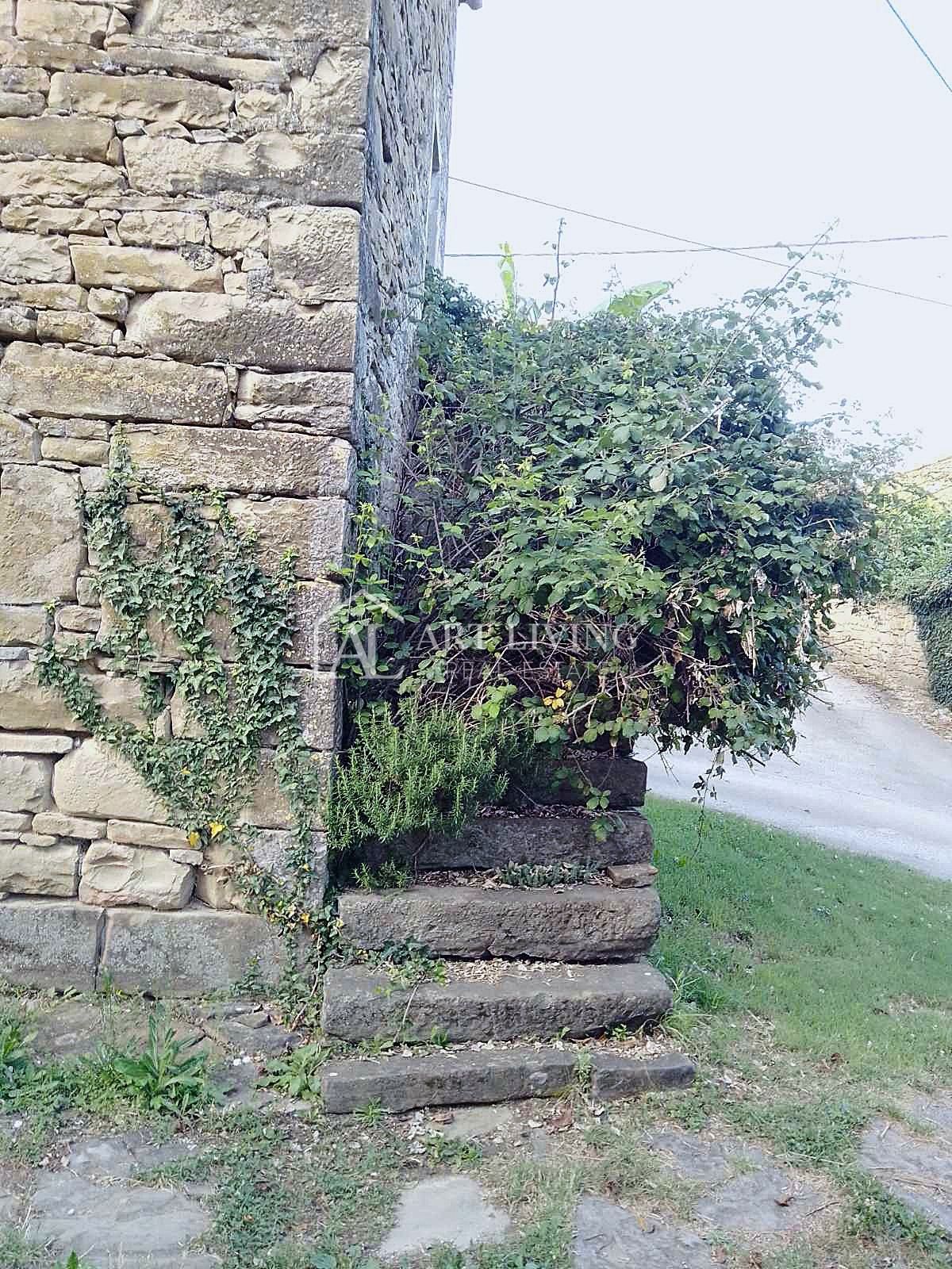 Buzet, okolica – pristna kamnita hiša za obnovo – PRILOŽNOST!