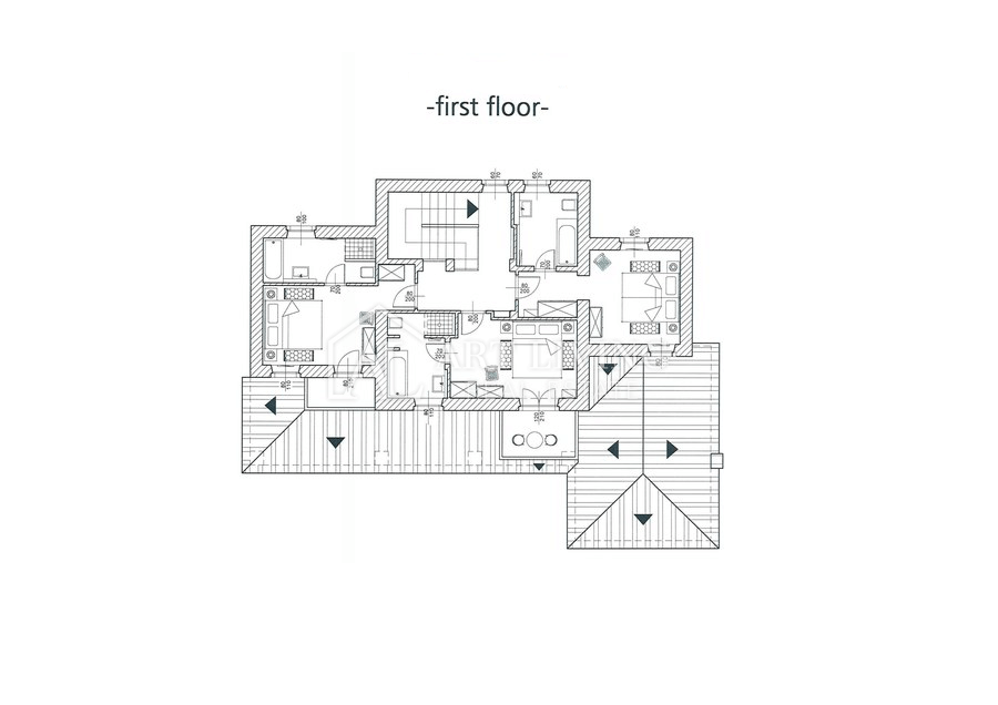 Poreč, okolica - razkošna rustikalna vila z bazenom