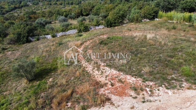 Brtonigla - Umgebung, attraktives Baugrundstück in idyllischer ruhiger Lage