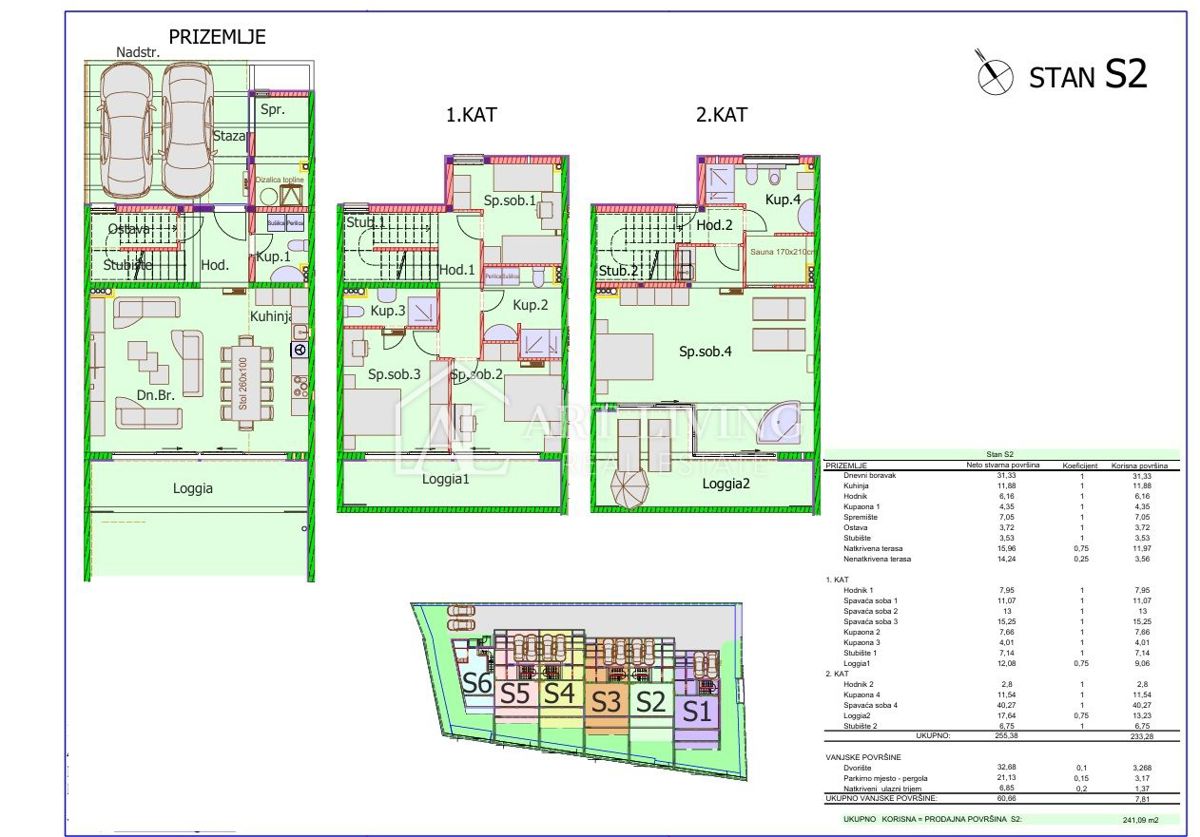 Umag, okolica – Ekskluzivna vrstna vila – luksuzna novogradnja, 180 m od morja