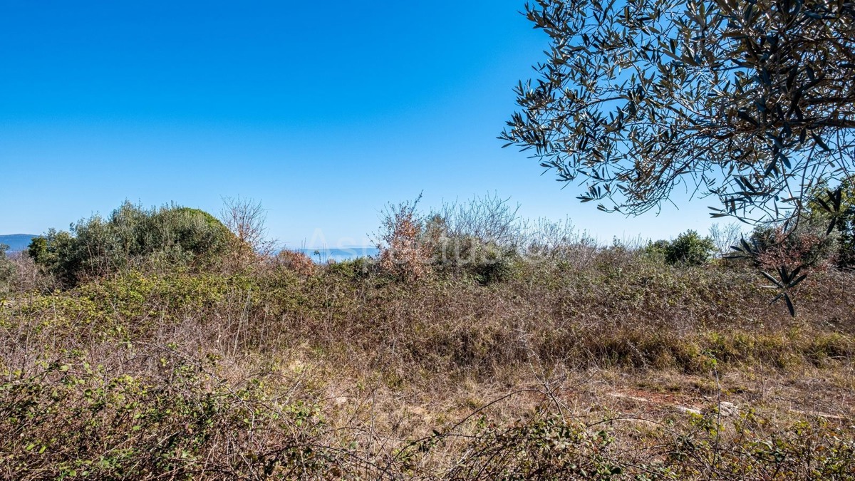 Građevinsko zemljište, pogled more, okolica Pule | Krnica